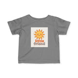 Sunny 'Little Friend' Infant Tee, Baby Shower Gift, Toddler Shirt Printify