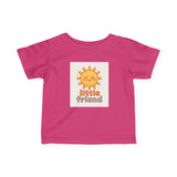 Sunny 'Little Friend' Infant Tee, Baby Shower Gift, Toddler Shirt Printify