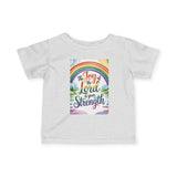 Joy of the Lord Infant Tee, Baby Clothing Printify
