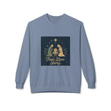 True Love Story Christmas Nativity Sweatshirt Printify