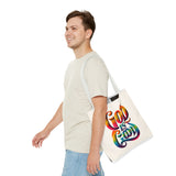 God is Good Tote, Christian Tote, Faith Statement Tote