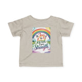 Joy of the Lord Infant Tee, Baby Clothing Printify