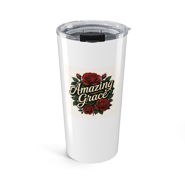Amazing Grace Tumbler 20 oz, Christian Lifestyle