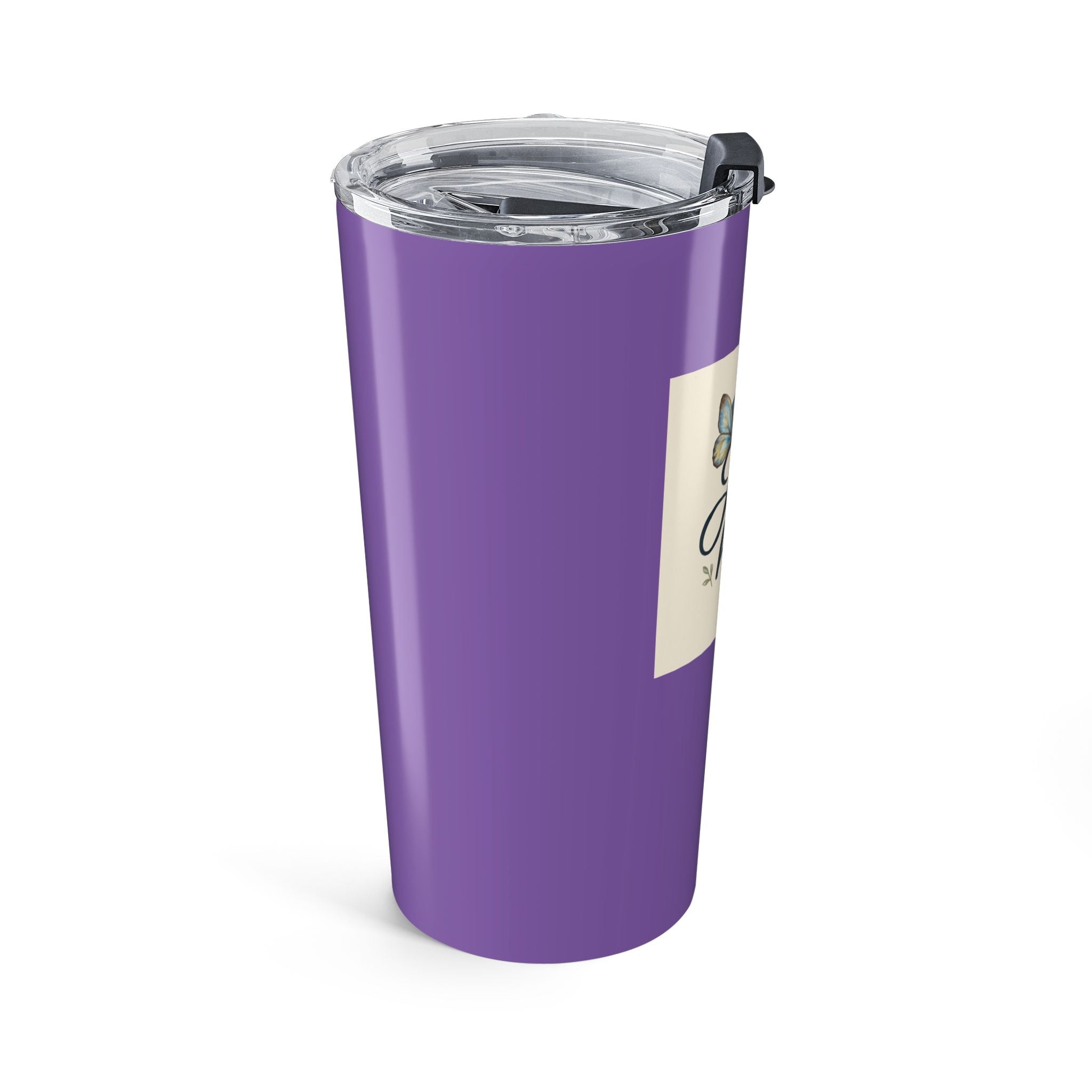 Hope Butterfly Tumbler 20oz - Jesus Inspirational Quote Design, Christian Tumbler Printify
