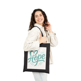 Hope Cotton Canvas Tote Bag, Inspirational Gift, Motivational Tote for Everyday Use Printify