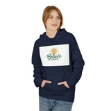 Believe Holiday Hoodie — Festive Christmas Fleece Hoodie Printify