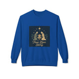True Love Story Christmas Nativity Sweatshirt Printify