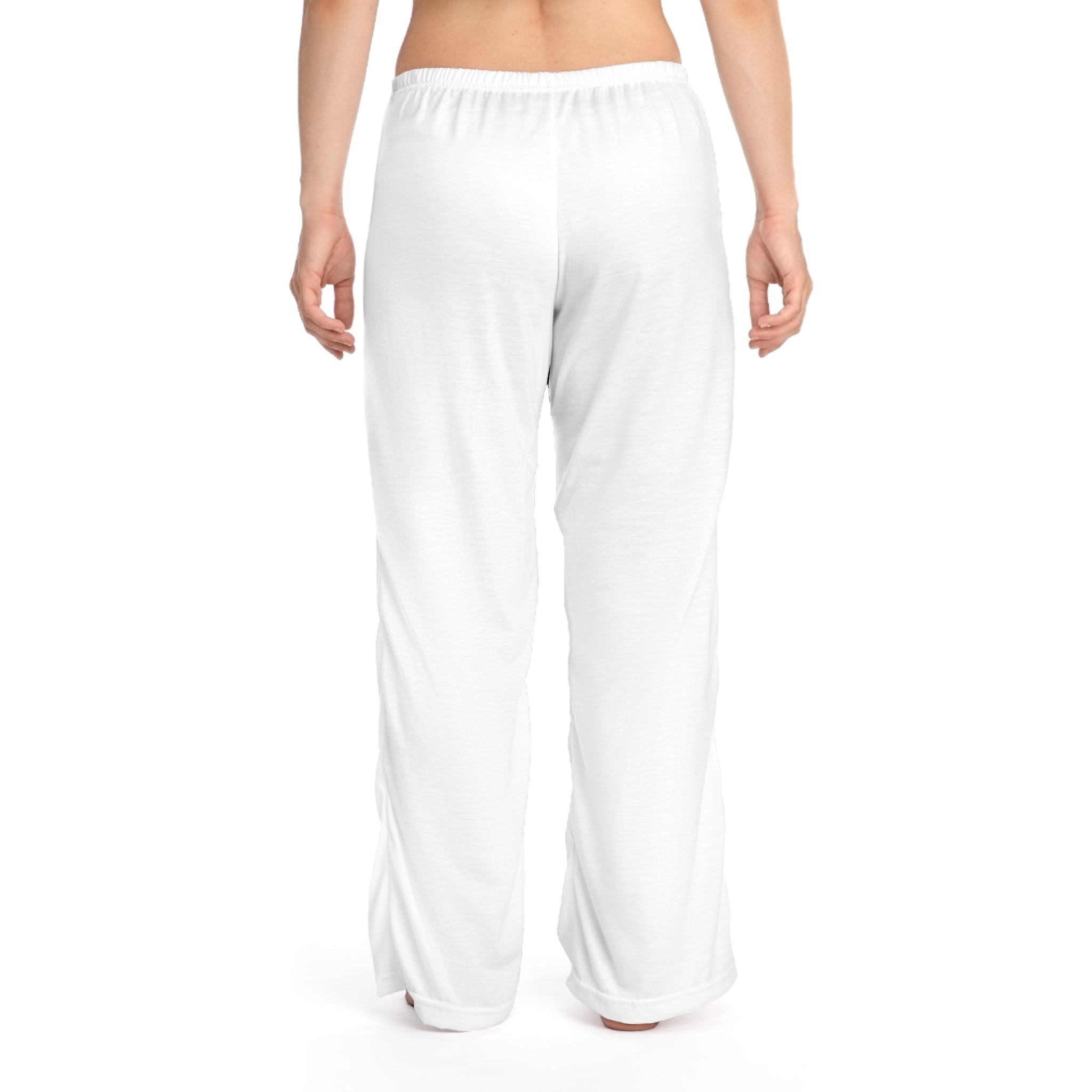 Noel Women’s Pajama Pants — Festive Christmas Sleepwear white