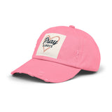 Pray Always Distressed Cap - Faith-Inspired Hat for Everyday Wear, Casual Style