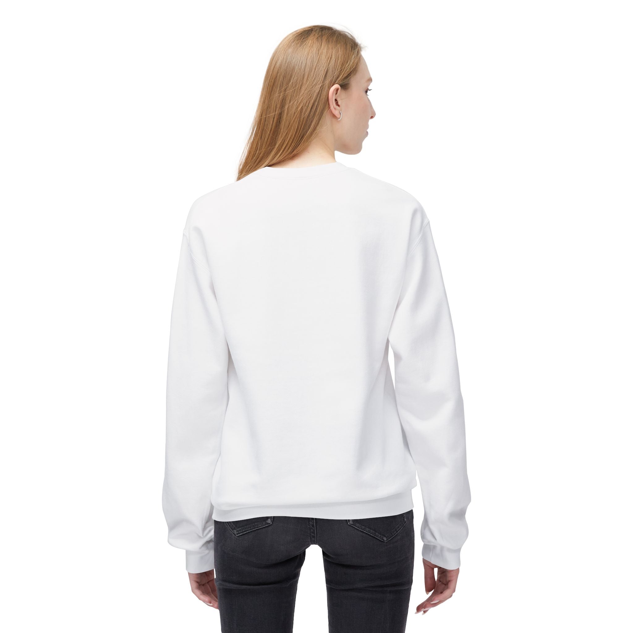 christian sweatshirt O Holy Night Christmas Crewneck Sweatshirt white