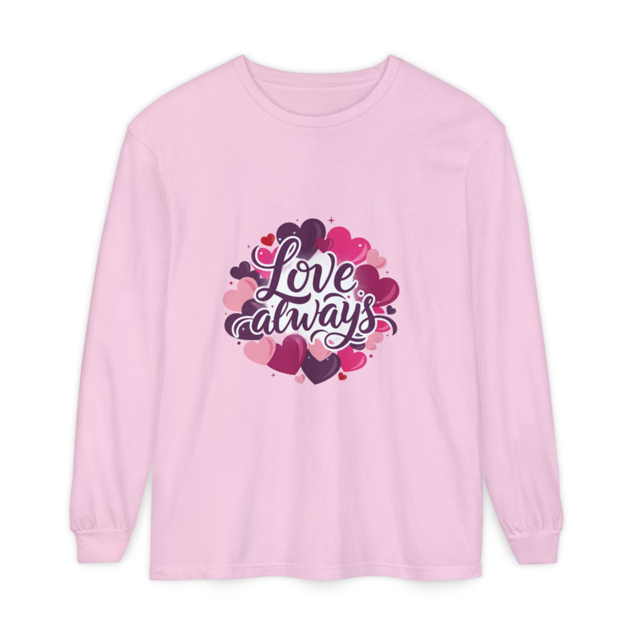 Love Always Heart Long Sleeve T-Shirt