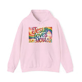 Jesus Loves You Hoodie, Faith Sweatshirt, Faith Hoodie, Christian Apparel Printify