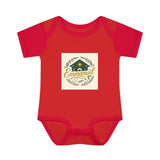 Emmanuel Christmas Infant Bodysuit — Baby Rib Onesie, 'Emmanuel' Holiday Gift Printify