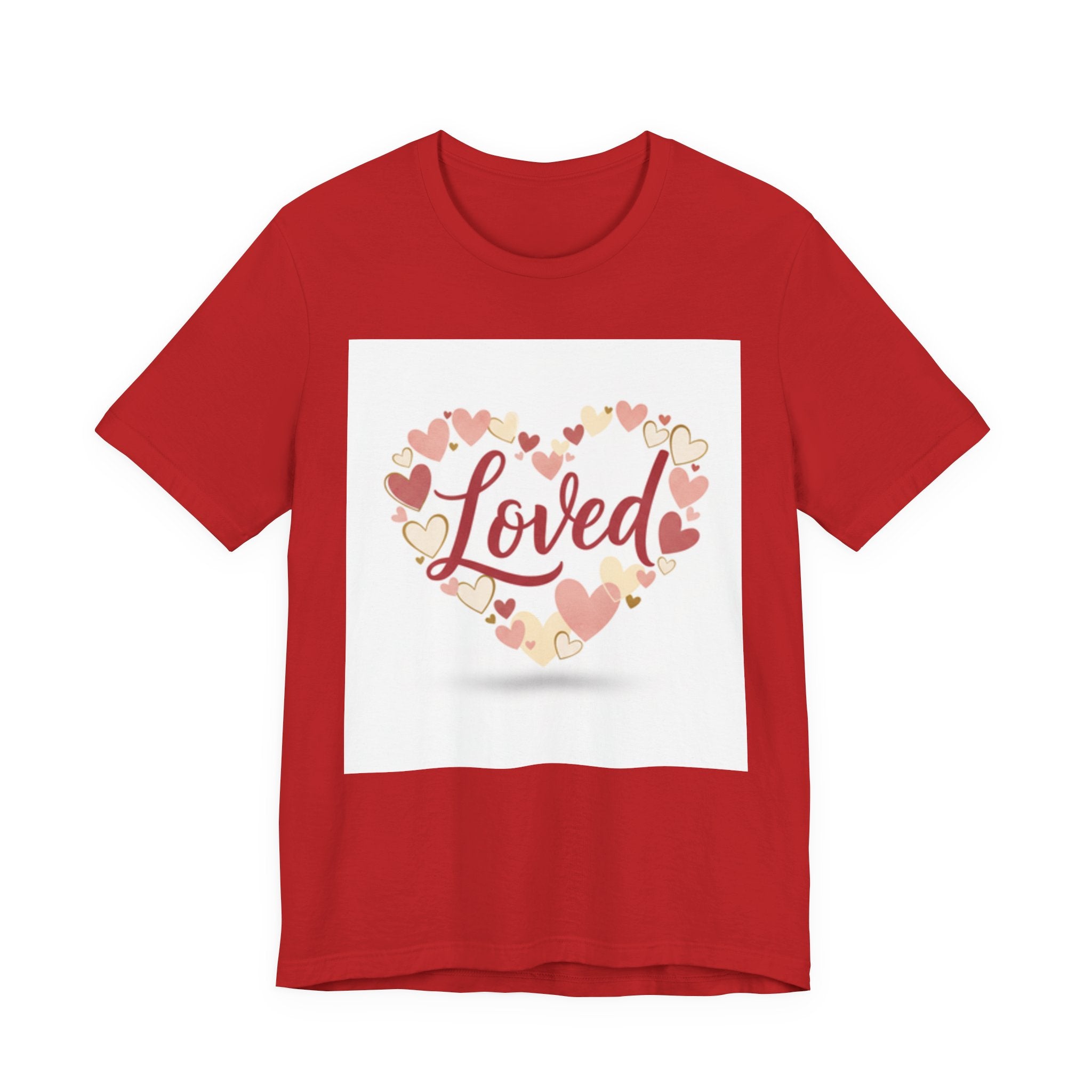 Loved Heart Short Sleeve Tee