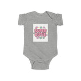 Girls Super Cutie Bodysuit, Baby Girl Outfit, Baby Shower Gift