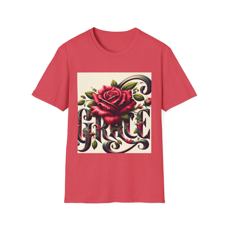 Grace Rose T-Shirt, Faith Shirt, Christian Apparel