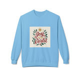 Joy to the World Christmas Sweatshirt Printify