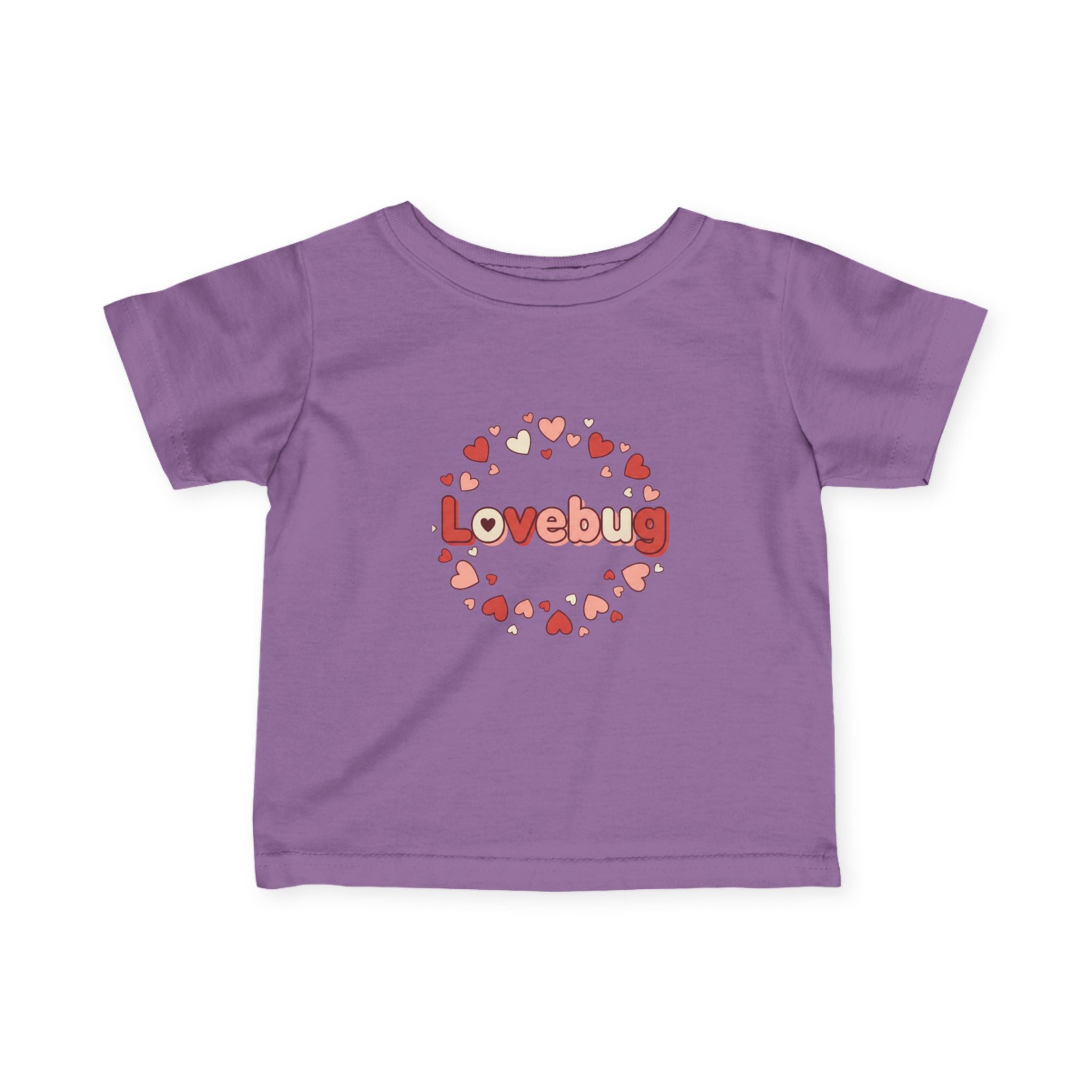 Lovebug Infant Tee — Hearts Baby Shirt