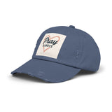 Pray Always Distressed Cap - Faith-Inspired Hat for Everyday Wear, Casual Style