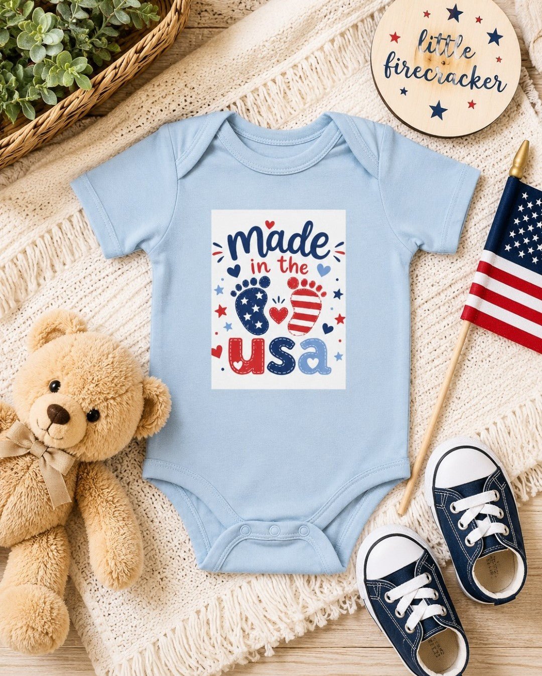 American Onesie Infant Bodysuit — Made in the USA - faithcovenant
