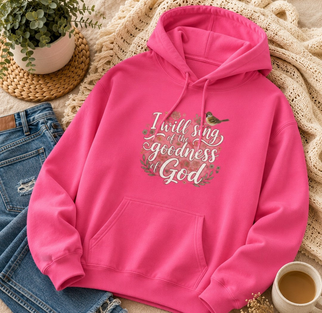 Goodness of God Hoodie — Faith-Inspired Midweight Fleece Hoodie