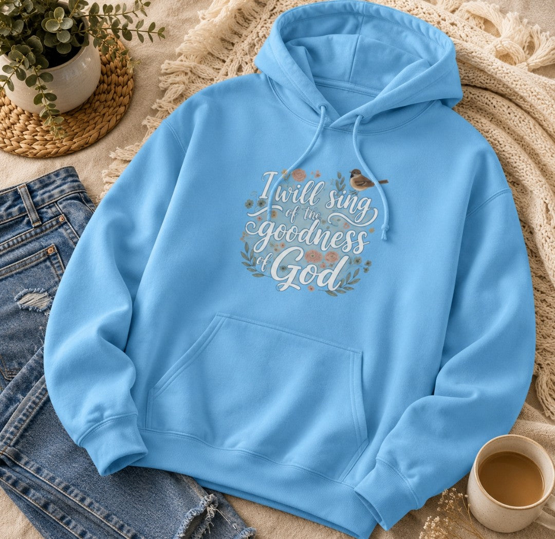 Goodness of God Hoodie — Faith-Inspired Midweight Fleece Hoodie