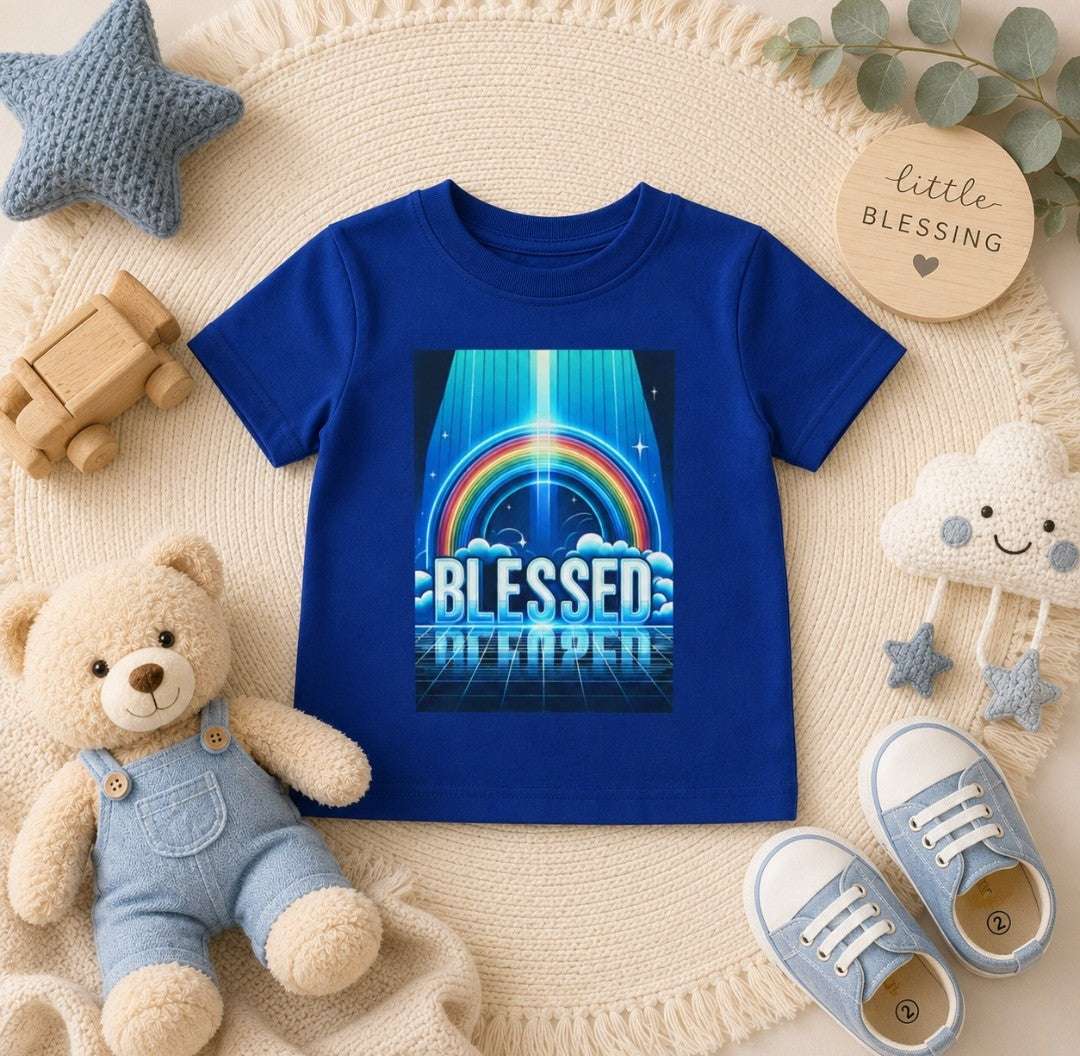 Blessed Infant Jersey Tee, Infant Clothing, Baby Tee - faithcovenant