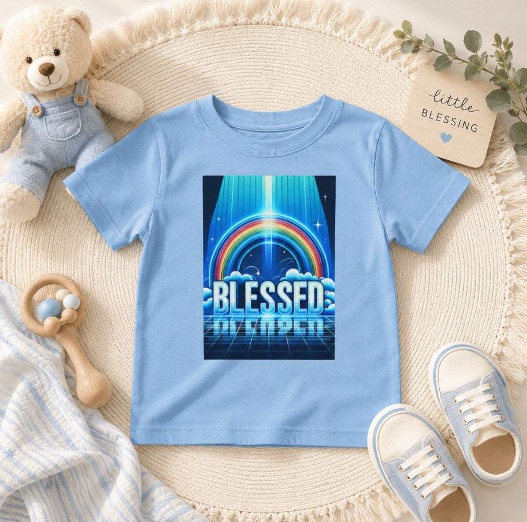 Blessed Infant Jersey Tee, Infant Clothing, Baby Tee - faithcovenant