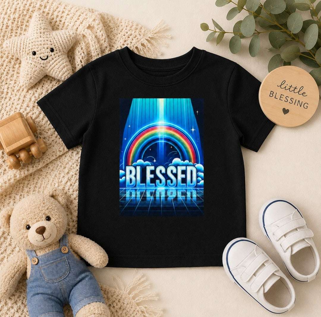 Blessed Infant Jersey Tee, Infant Clothing, Baby Tee - faithcovenant