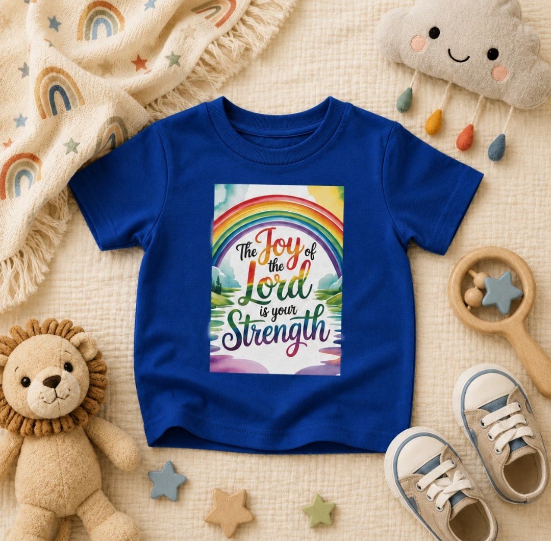 Joy of the Lord Infant Tee, Baby Clothing - faithcovenant