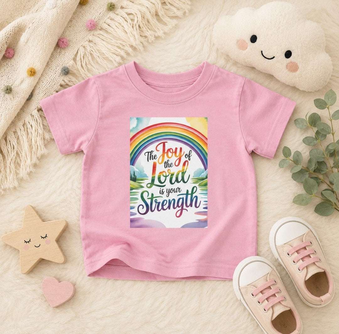 Joy of the Lord Infant Tee, Baby Clothing - faithcovenant