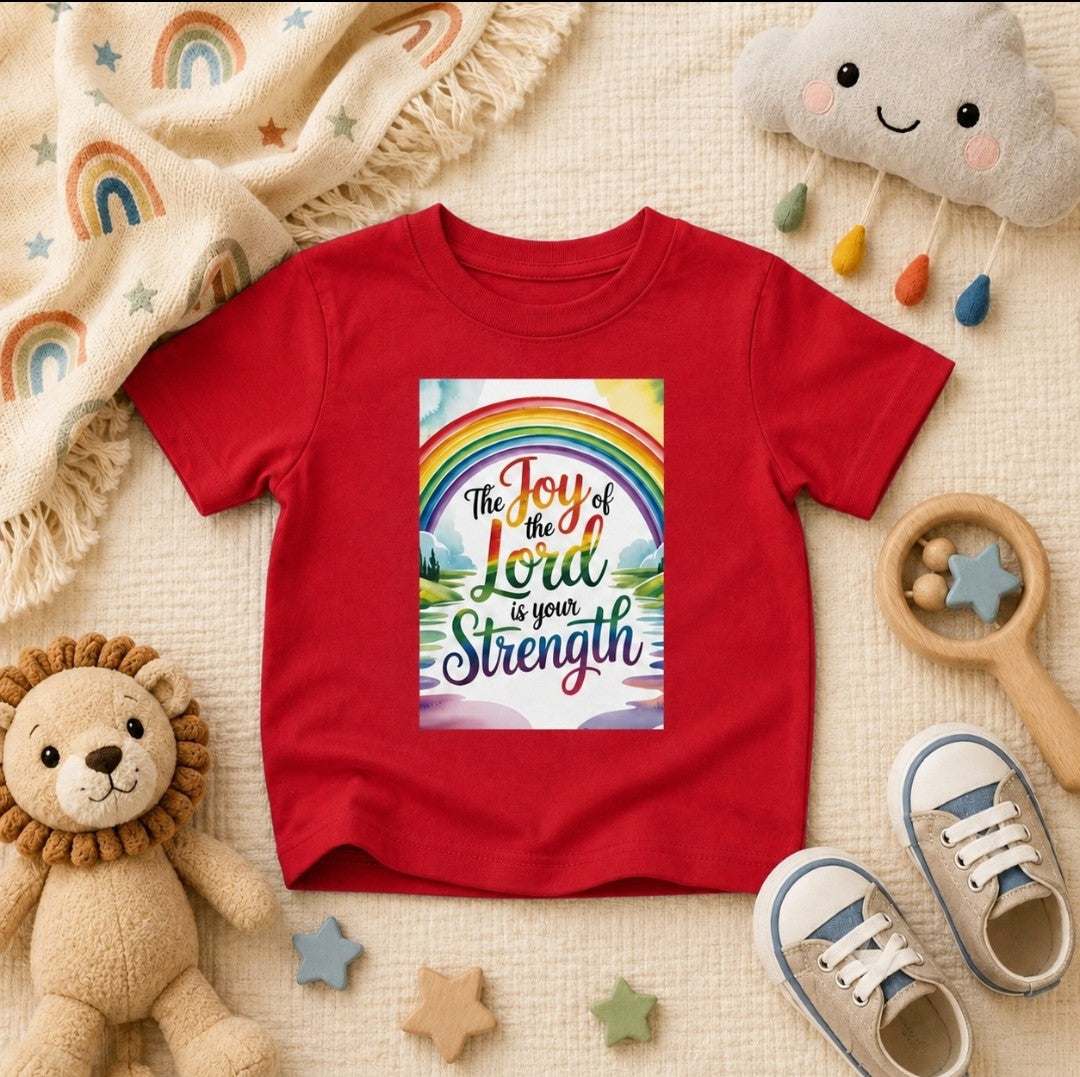 Joy of the Lord Infant Tee, Baby Clothing - faithcovenant