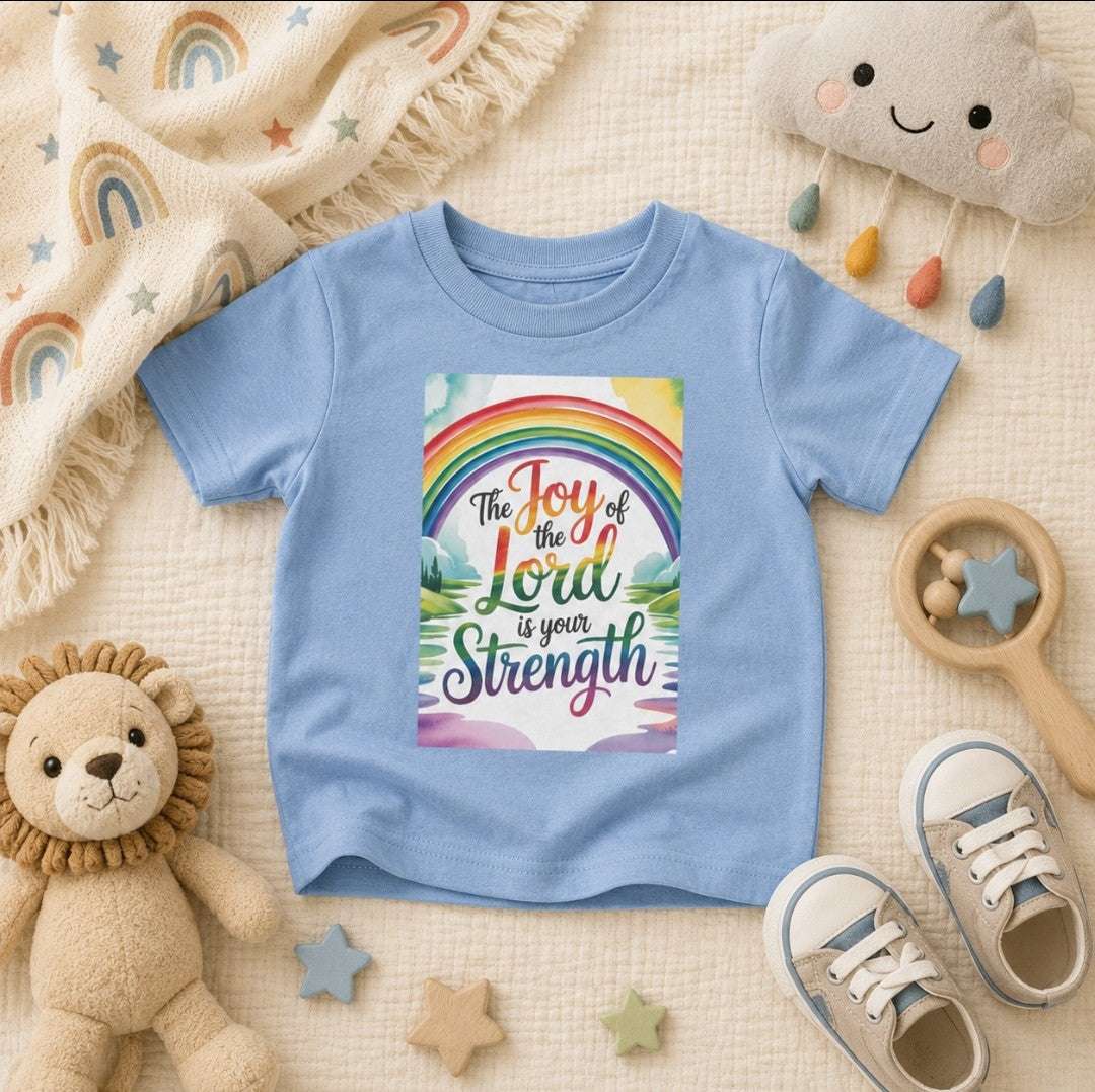 Joy of the Lord Infant Tee, Baby Clothing - faithcovenant