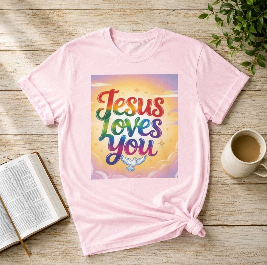 Jesus Loves You Matching Mom + Baby Set - faithcovenant