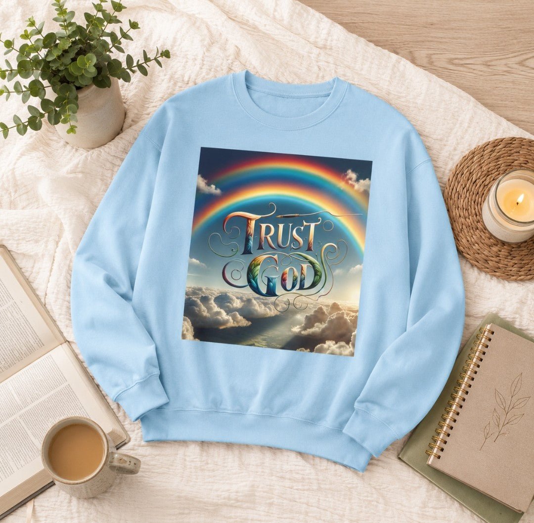 Trust God Faith Sweatshirt - faithcovenant