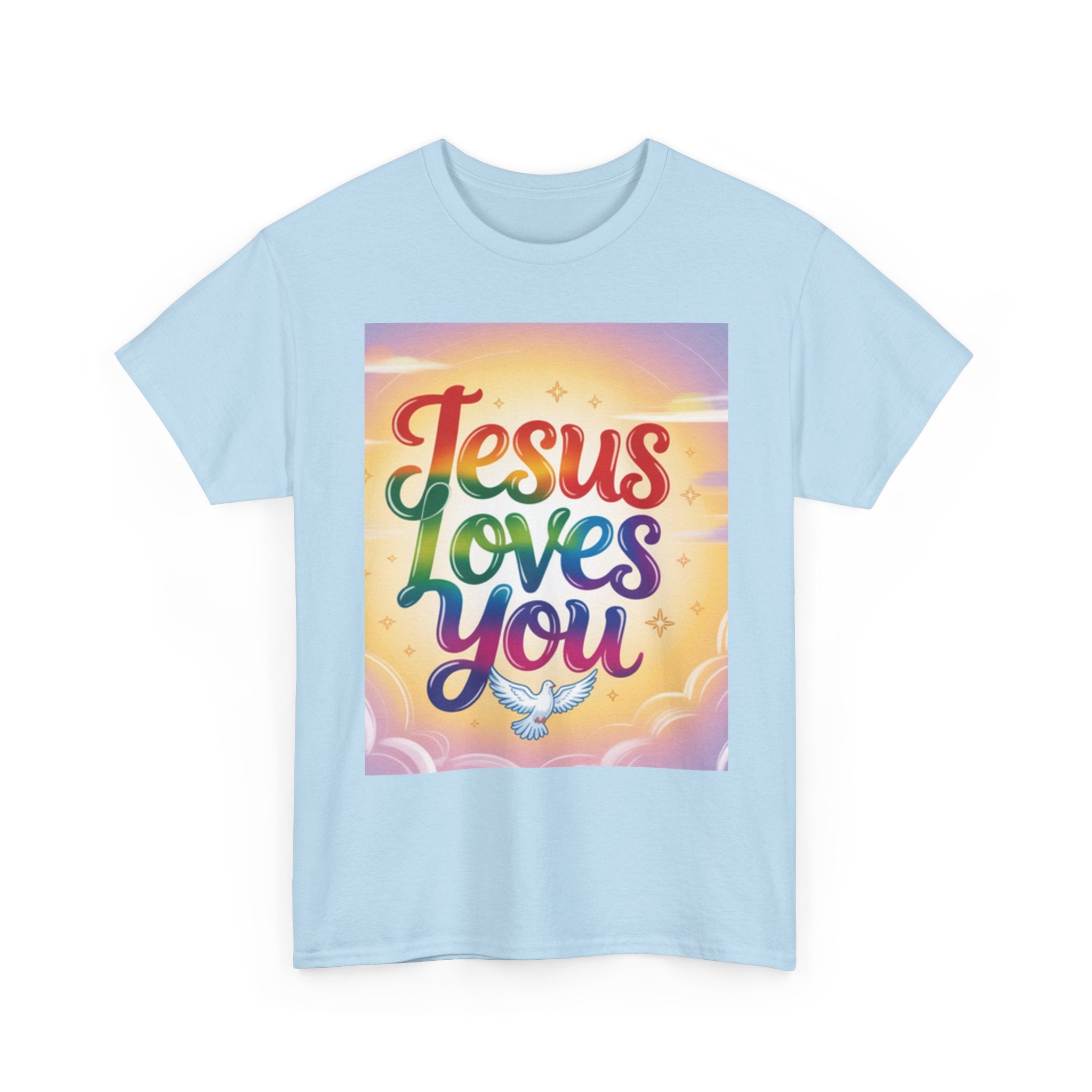 Jesus Loves You T-Shirt, Faith Shirt, Christian apparel Printify