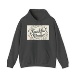 Thankful Mama Hooded Sweatshirt - Cozy Fall Apparel, Gift for Moms, Casual Wear Hoodie Printify