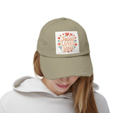 Jesus Loves You Distressed Cap, Vintage Cap, Jesus Apparel Printify