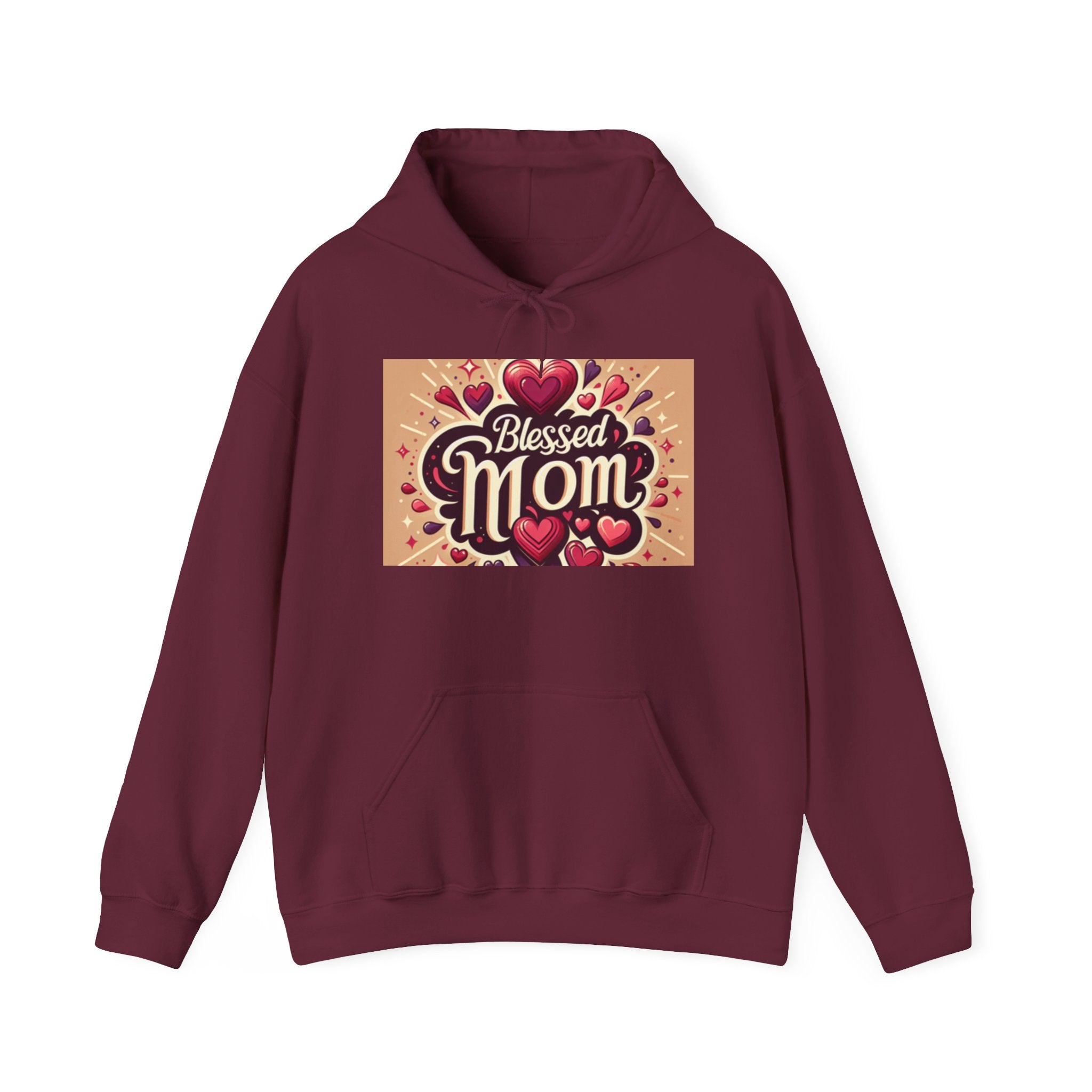 Blessed Mom Sweatshirt - Cozy Gift for Mothers, Casual Wear, Heartfelt Apparel