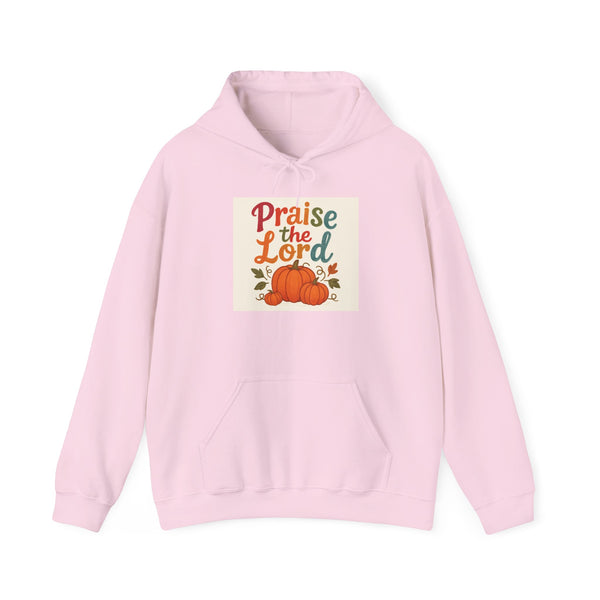 Praise the Lord Hoodie, Pumpkin  Design, Fall hoodie