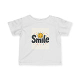 Smile Baby Tee, Baby T-Shirt, Cute Infant T-Shirt, Printify