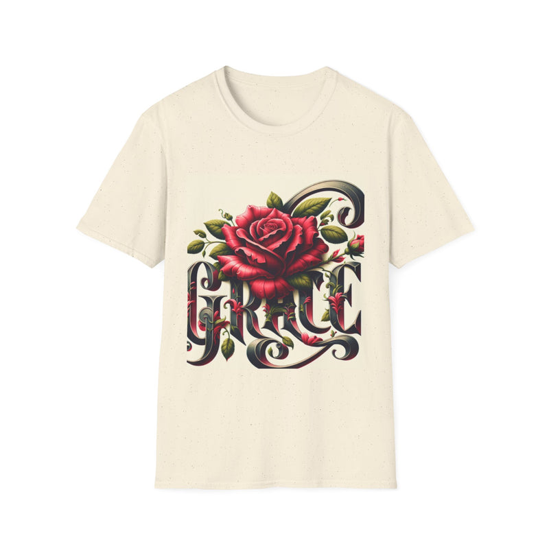 Grace Rose T-Shirt, Faith Shirt, Christian Apparel