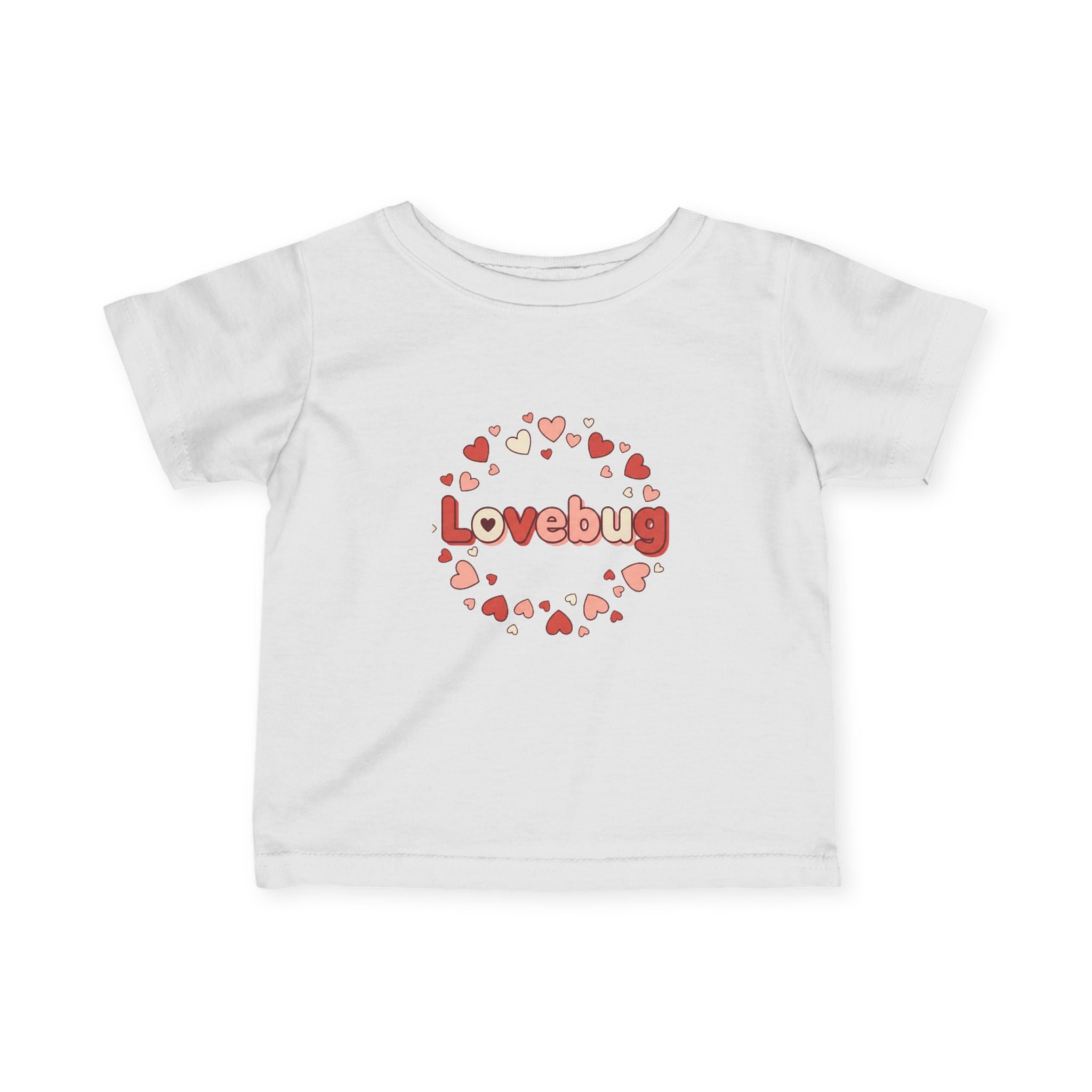 Lovebug Infant Tee — Hearts Baby Shirt