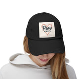 Pray Always Distressed Cap - Faith-Inspired Hat for Everyday Wear, Casual Style