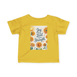 Joy of the Lord Infant Tee, Christian Baby Apparel
