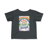 Joy of the Lord Infant Tee, Baby Clothing Printify