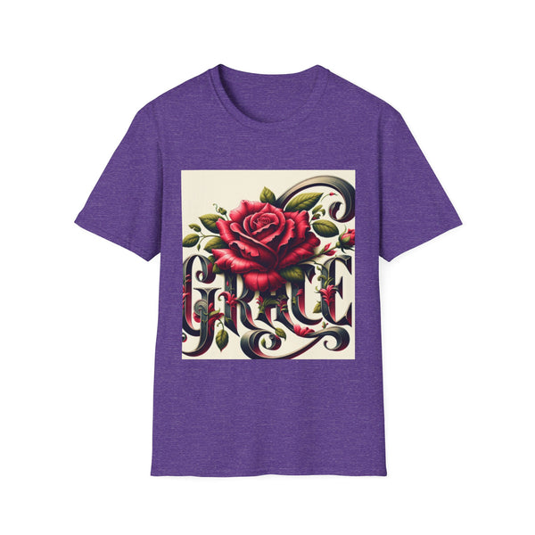 Grace Rose T-Shirt, Faith Shirt, Christian Apparel