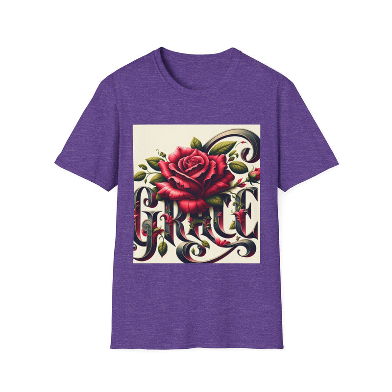 Grace Rose T-Shirt, Faith Shirt, Christian Apparel