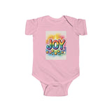 Joy Infant Bodysuit, Colorful Infant Wear, Onesie