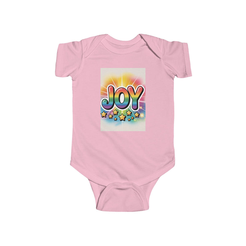 Joy Infant Bodysuit, Colorful Infant Wear, Onesie